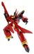 Macross 7 Hi-Metal R VF-19 Custom Fire Valkyrie Figurine d'action, 15 cm
