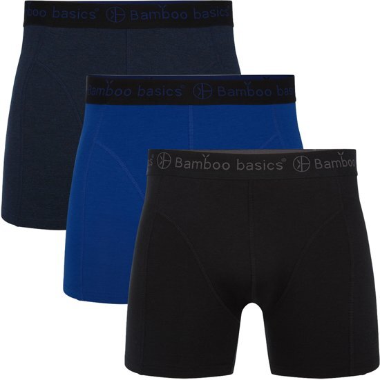 Bamboo Basics Onderbroek - Maat L - Mannen - navy/blauw/zwart
