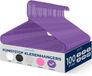 SereneLife Kleerhanger - 100 Stuks Plastic Hangers - Antislip Ruimtebesparende Kledinghangers - Duurzaam en Sterk voor Hemden, Truien, Hoodies, Kinderkleding en Jurken - Lichtgewicht - Paars