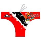 Turbo Trinidad Tobago Slip de bain Rouge XL Homme