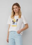 s.Oliver T-shirt Wit Dames Maat 44