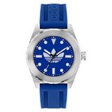 Adidas Originals Discoverer One AOSY25020 Horloge - Siliconen - Blauw - Ø 44 mm