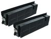 vhbw AEG 2x Aktivkohlefilter kompatibel mit DPB3630M, ADF6050AW, ADF6050AB, DPB5950M, DPB5650M/A, DPB5650M, DPB3931M, DPB3930M Dunstabzugshaube