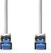Nedis CAT6a-netwerkkabel - S/FTP - RJ45-stekker - RJ45-stekker - 5,00 m - Snagless - Rond - LSZH - Grijs - Label