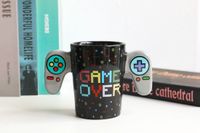 i-Total Mok Game Over keramiek zwart/grijs/multicolor