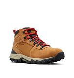 Columbia NEWTON RIDGE PLUS II SUEDE WP Heren Wandelschoenen - Elk, Mountain Red