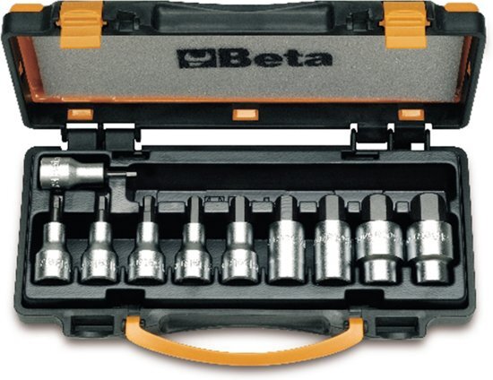 Beta Tools 10-delige dopsleutelset 920PE/C10 staal