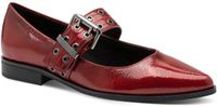 Marco Tozzi Dames Ballerina 2-22128-45 566 F-breedte Maat: 37 EU Rood