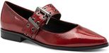 Marco Tozzi Dames Ballerina 2-22128-45 566 F-breedte Maat: 37 EU Rood