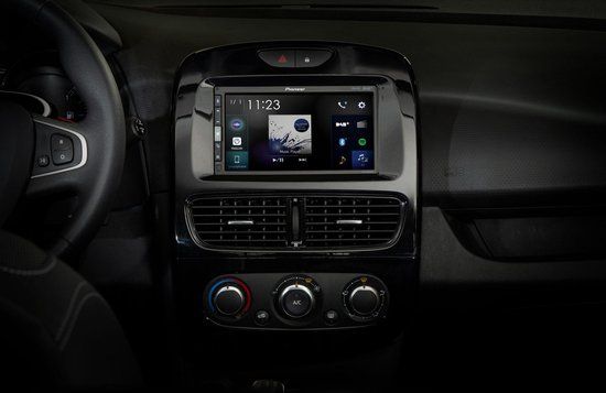 Pioneer SPH-EVO62DAB-CLIO - Autonavigatie - 7 inch (18 cm) - Wereld - Micro SD - Bluetooth - WIFI