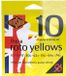 Rotosound R10-8 Roto Yellows 010 8 snarige Snarenset elektrisch