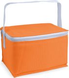 Merkloos Kleine koeltas voor lunch oranje 20 x 14 x 12 cm 3.5 liter