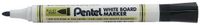 Pentel whiteboardmarker MW85, zwart 12 stuks