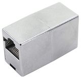 1aTTack.de Cat. 6 kabelconnector, Cat6 kabelconnector RJ45, gemetalliseerd, afgeschermd, compatibel met Cat5, Cat6, Cat7, Cat8, 1 stuk
