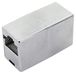 1aTTack.de Cat. 6 kabelconnector, Cat6 kabelconnector RJ45, gemetalliseerd, afgeschermd, compatibel met Cat5, Cat6, Cat7, Cat8, 1 stuk