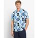 OLYMP Casual Regular Fit Chemise Manches courtes bleu