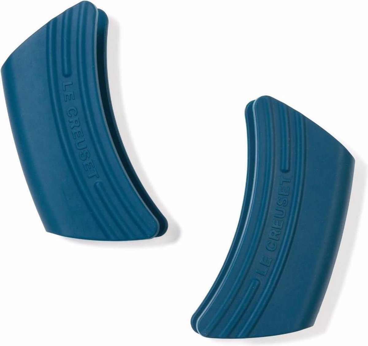 Le Creuset Siliconen Set Van 2 Handvaten Deep Teal 12 x 6 cm