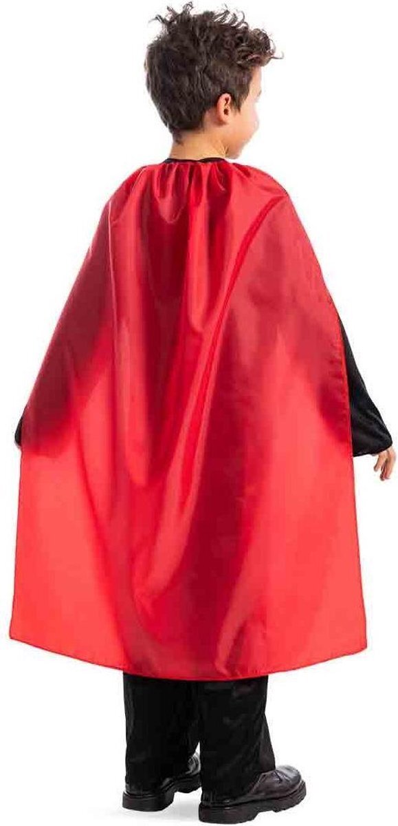 Carnival Toys mantelcape 90 cm textiel rood