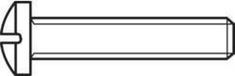 TOOLCRAFT 815500 Vis à tête lentille M4 16 mm cruciforme Phillips DIN 7985 Acier zingué galvaniquement 100 pièce(s)