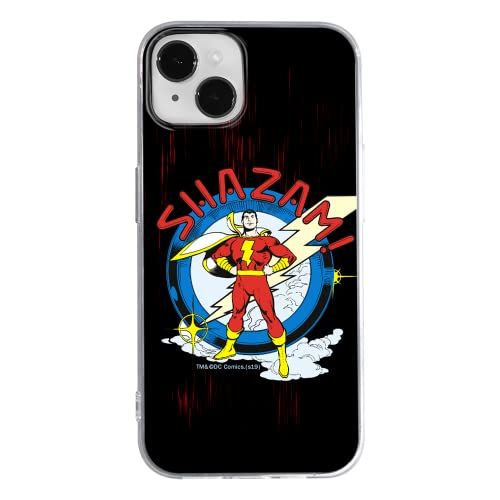 ERT GROUP mobiele telefoonhoesje voor Apple iPhone 14 PLUS - DC patroon Shazam 003 - TPU