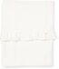 Koeka Ruffle wieglaken - 80x100cm - Wit