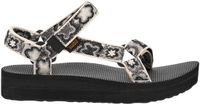 Teva Midform Universal Sandalen Dames Off White/Donkergrijs/Grijs/Zwart