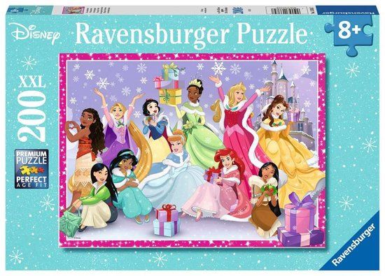 Ravensburger puzzel Disney Princess Kerst 200 XXL