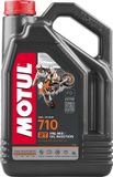 MOTUL 710 2T motorolie - 4L - voor tweetaktmotoren - geringe rookvorming