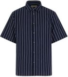 Guess Gestreept Korte Mouwen Shirt Mannen M