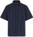 Guess Gestreept Korte Mouwen Shirt Mannen M