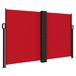 Syfax Windscherm uittrekbaar 140x600 cm rood