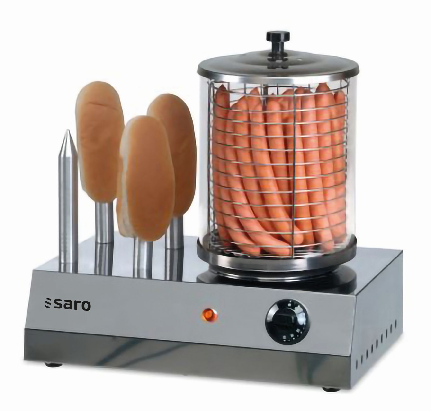 Saro CS-400 Hotdog Maker - Roestvrijstaal