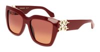 Ferragamo SF2083SE Burgundy 55/18/140 WOMAN Zonnebrillen