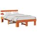 vidaXL Bedframe - Bruin - 120 x 190 cm - Massief grenenhout