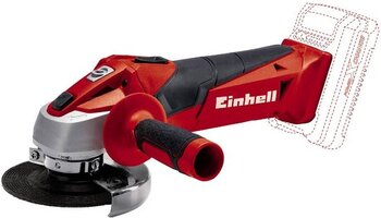 Einhell Accu Haakse Slijper TC-AG 18/115 Li Solo - 18V - Ø115 mm - Excl. Accu & Lader