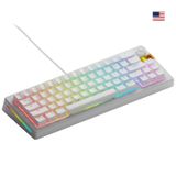 Glorious Gaming GMMK 3 HE 65% Prebuilt Toetsenbord Wit QWERTY Amerikaans Engels