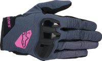 Alpinestars Chrome Women's Asphalt Zwart Paars Handschoenen - Maat XL