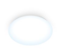 WiZ Adria Plafonnier - Lampe de plafond LED intelligente - 17W - Blanc