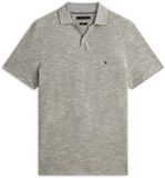 Tommy Hilfiger Heren Polo L Grijsgroen Katoen