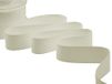Furlanis - Decoratieve gros grain, band caneté, Italiaanse stof - natuurwit, 30 mm x 20 m