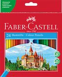 FABER-CASTELL Set kleurpotloden Castle, 24-delig