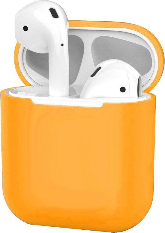 BTH AirPods 2 Case - Silicone Cover - Orange