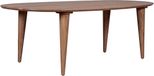 LABEL51 Fly Eetkamertafel - Bruin - Hout - 200 cm - Organisch