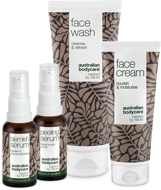 Australian Bodycare 4-delige gezichtsverzorgingsset voor pigmentproblemen