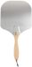 Dailygoods Spatule à pizza Pelle à pizza 12 pouces Aluminium Manche en chêne