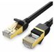 Ugreen 1 meter netwerkkabel, nylon LAN-kabel, internetkabel, Ethernet-patchkabel, RJ45, Cat 7, STP