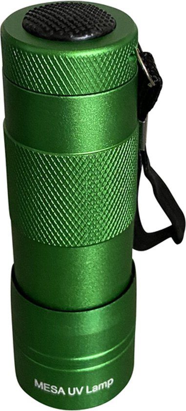 Mesa UV LED Lamp - 12 LEDs - For UV Glue & Crystal Glue - Includes 3 AAA Batteries