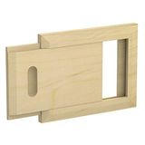 Sawo 620-P ventilatieschuiver, grenen