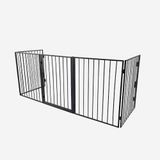 Beschermend WERKA PRO Barrière de protection en métal 5 panneaux 300cm