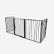 Beschermend WERKA PRO Barrière de protection en métal 5 panneaux 300cm